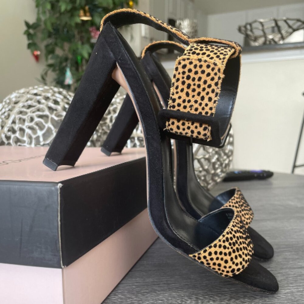 Bcbgeneration Cheetah - Suede Cheetah Print W/Sue… - image 6